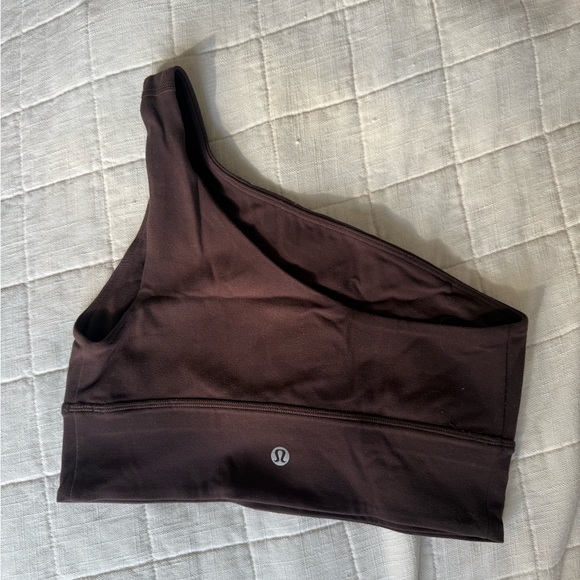 lululemon athletica Other - Lululemon one shoulder align bra espresso